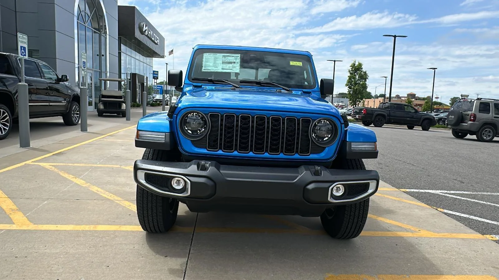 New 2026 Hydro Blue Pearlcoat Jeep Sport S image 7