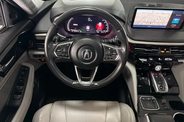 Used 2024 Liquid Carbon Metallic Acura Advance image 17
