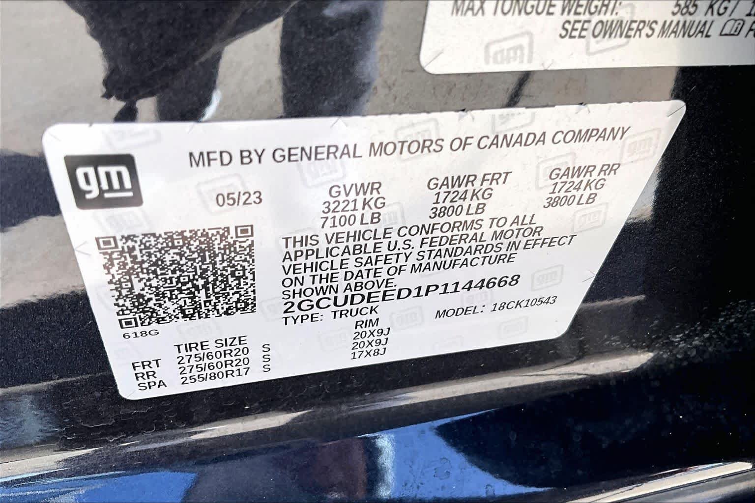 Used 2023 Dark Ash Metallic Chevrolet RST image 34
