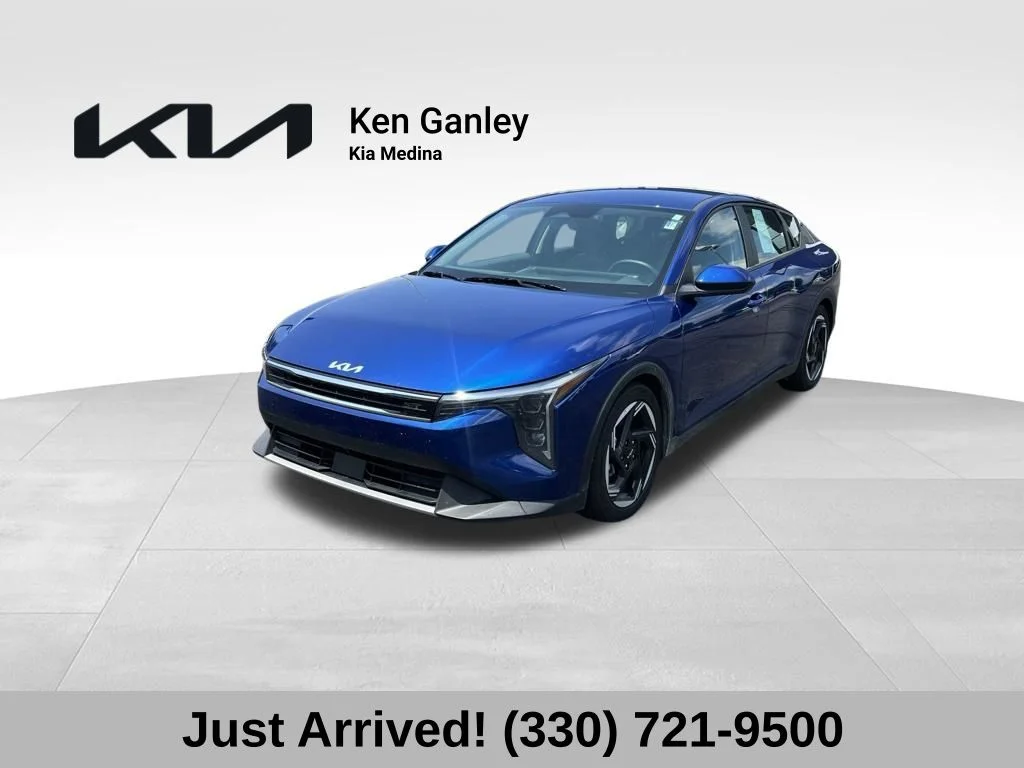 Certified Used 2025 Blue Kia EX image 1
