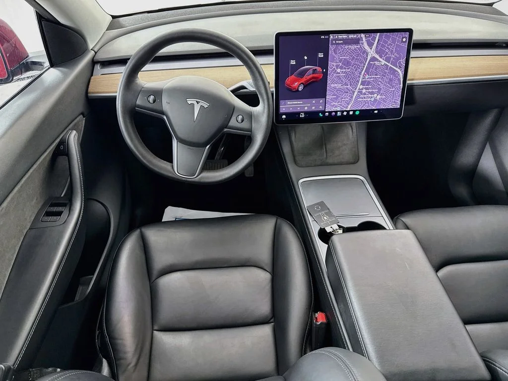 Used 2022 Red Multi-Coat Tesla Long Range image 28