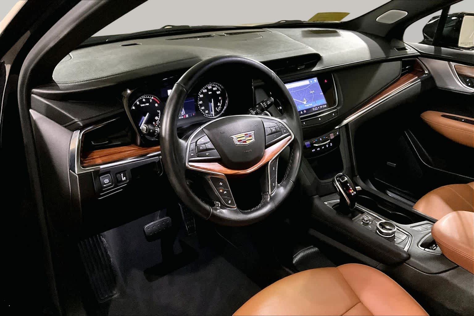 Used 2021 Dark Moon Blue Metallic Cadillac AWD Premium Luxury image 17