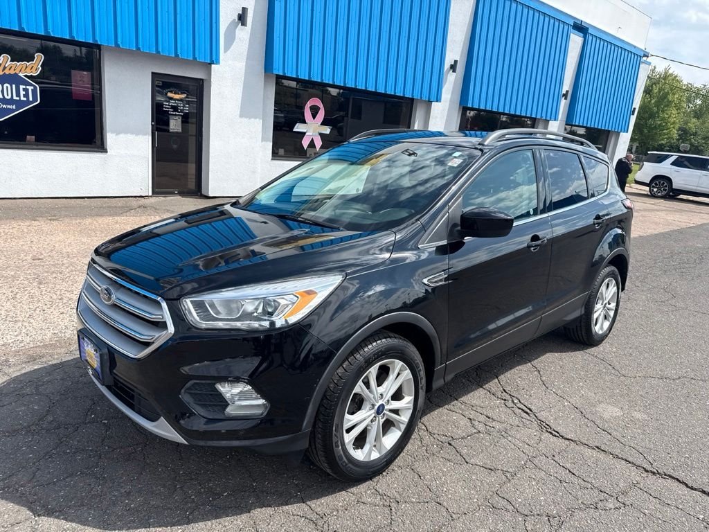Used 2018 Ford Escape SEL with VIN 1FMCU9HD3JUC38914 for sale in Superior, WI
