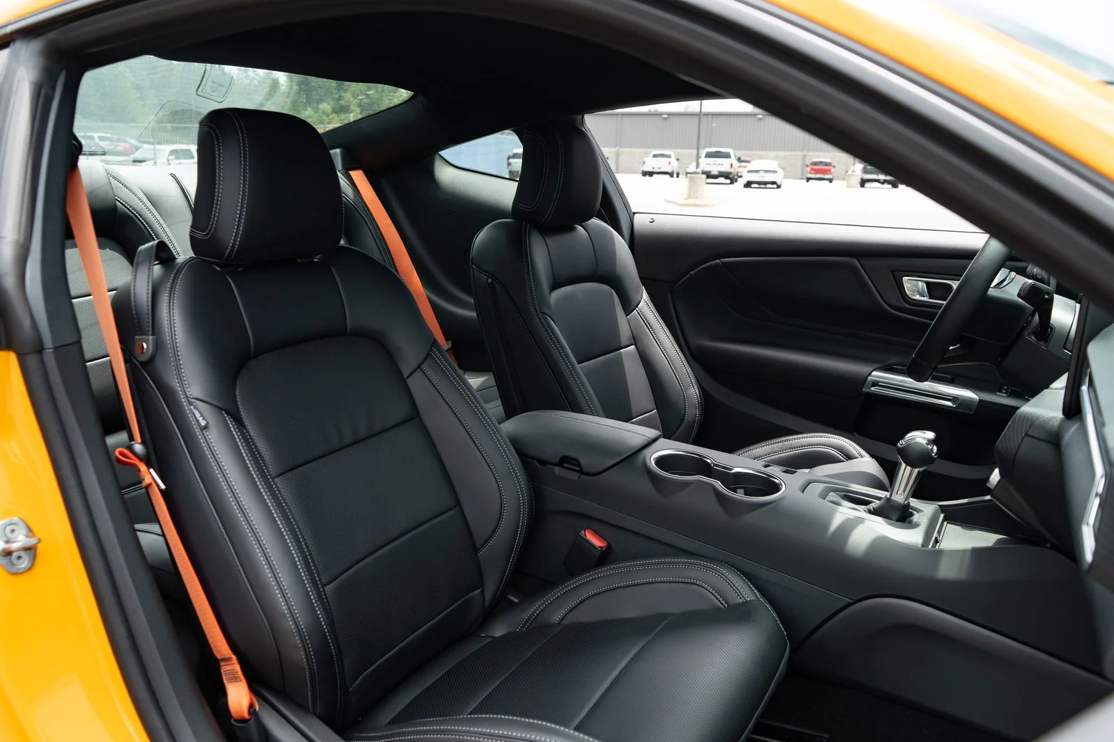 New 2026 Orange Fury Metallic Tri-coat Ford EcoBoost® Premium Fastback image 19