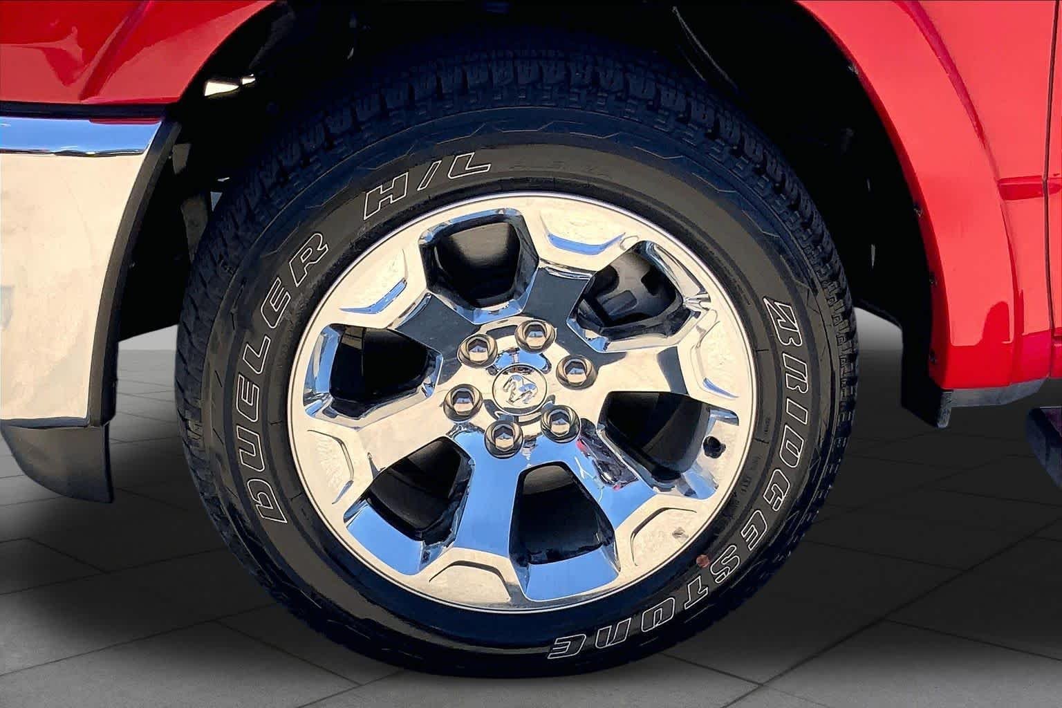 Used 2025 Flame Red Clearcoat Ram Lone Star image 11