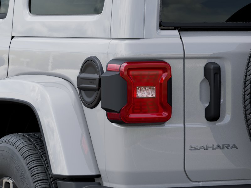 New 2026 Bright White Clear-Coat Exterior Paint Jeep Sahara image 5
