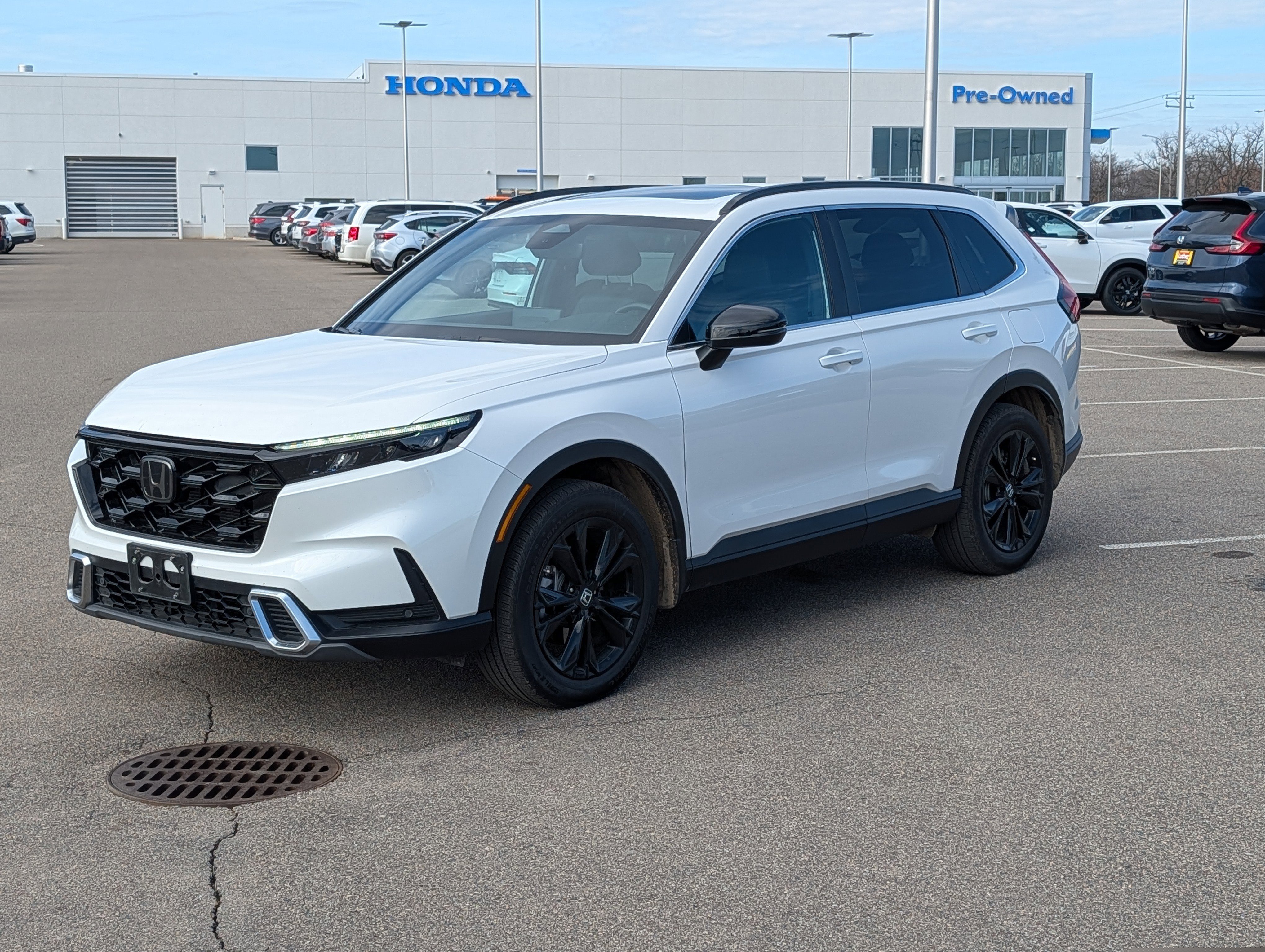 Used 2025 Honda CR-V Sport Touring with VIN 2HKRS6H9XSH806571 for sale in Waite Park, Minnesota