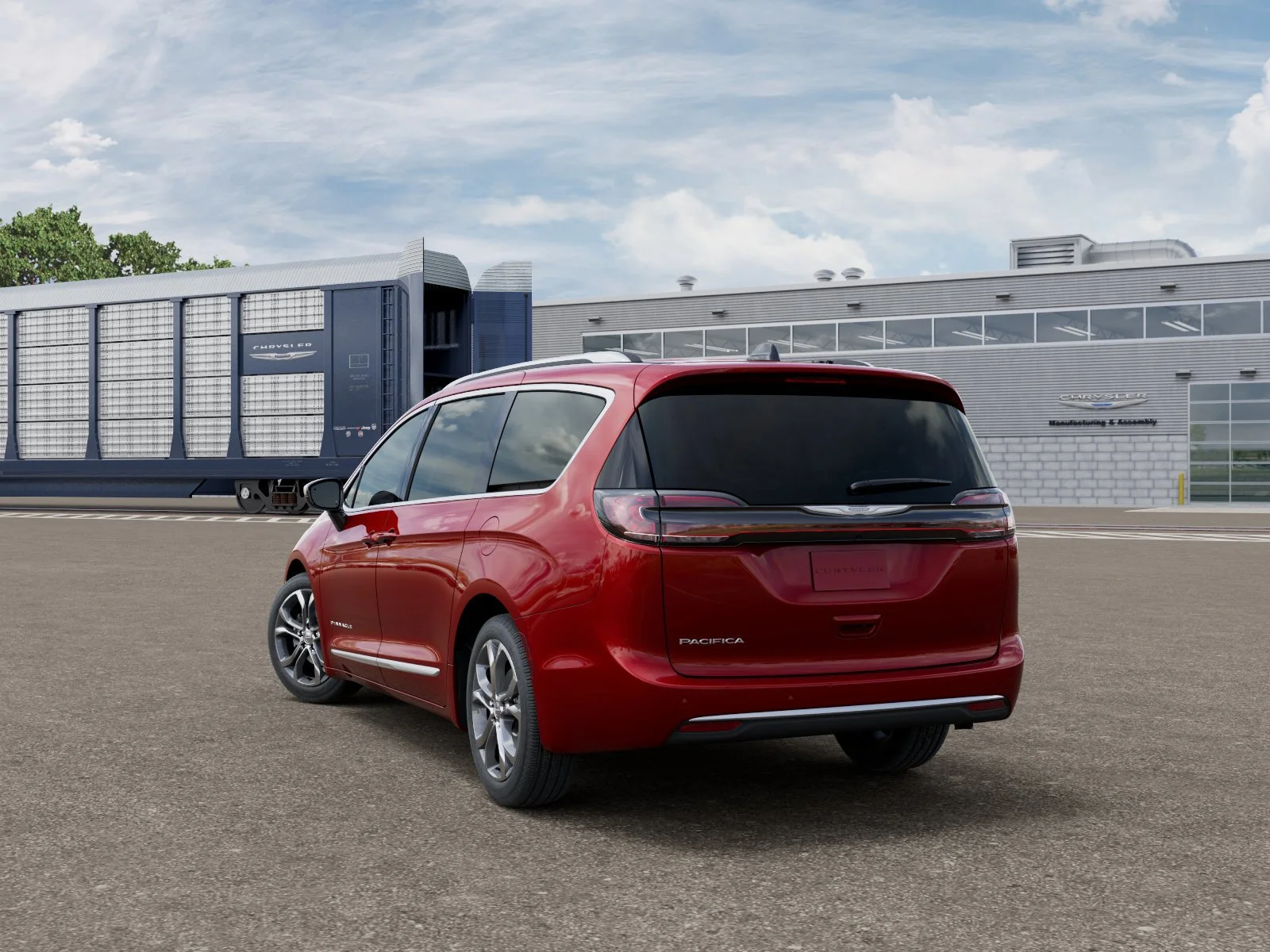 New 2026 Red Hot Pearlcoat Chrysler Pinnacle image 3