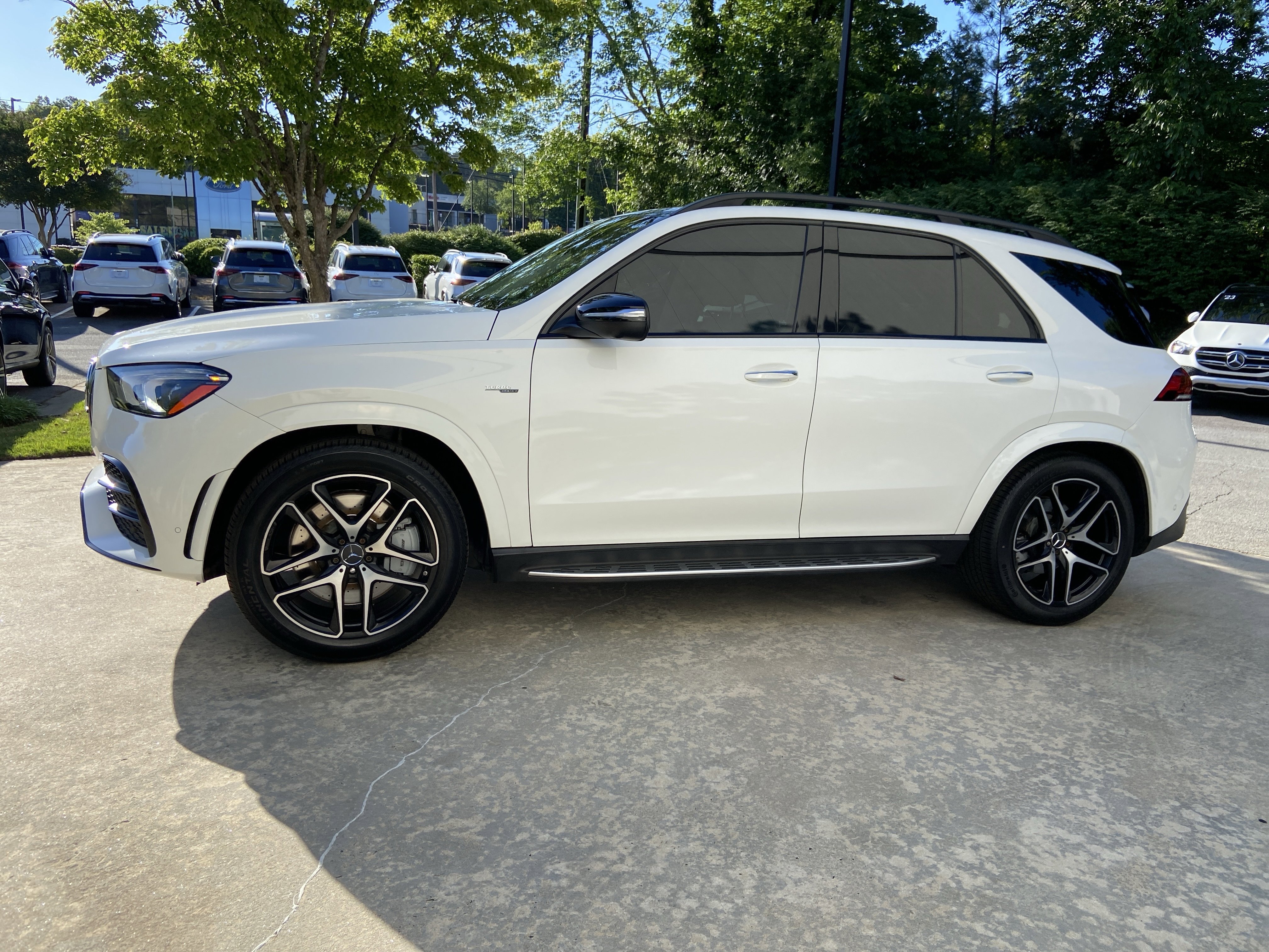 Certified Used 2021 Polar White Mercedes-Benz AMG® GLE 53 4MATIC® SUV image 15