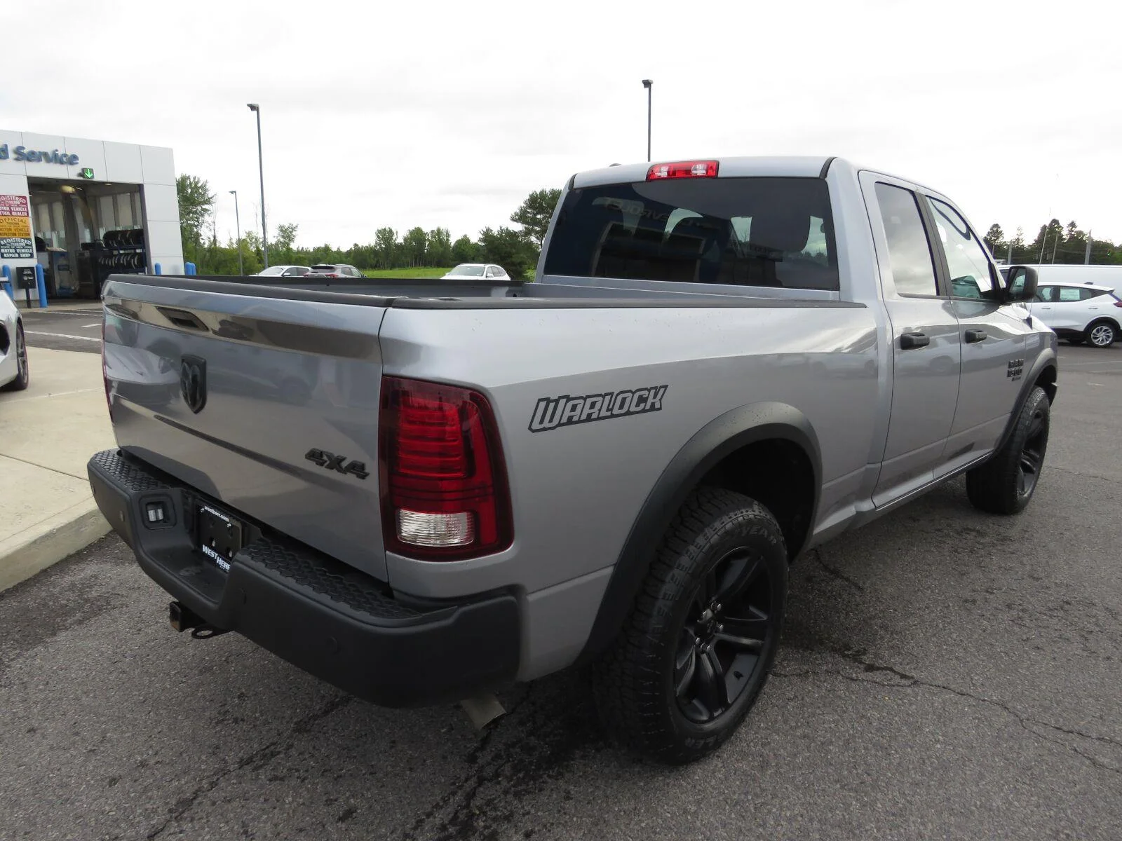 Used 2022 Billet Silver Metallic Clearcoat Ram Warlock image 7