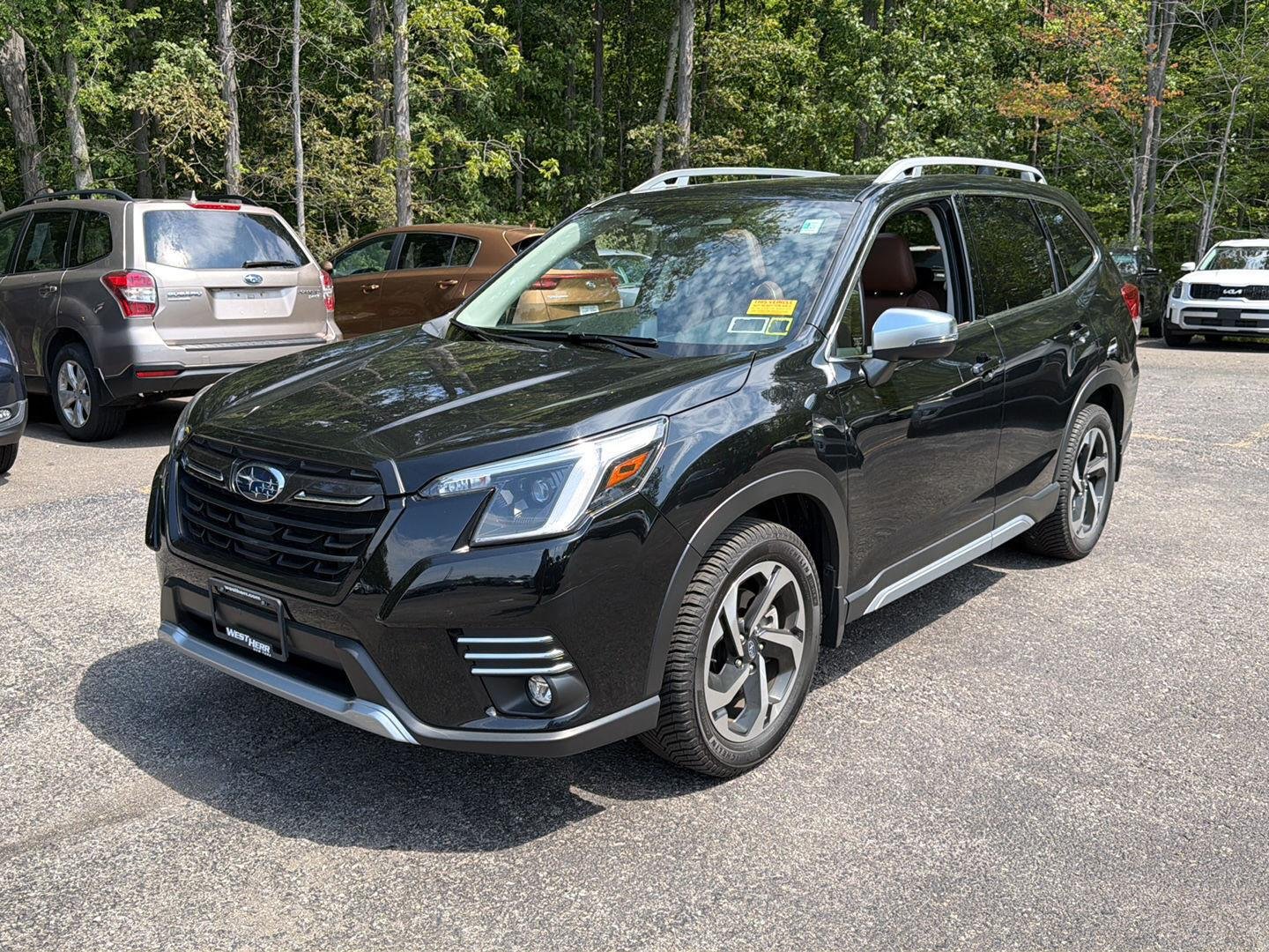Used 2024 Crystal Black Silica Subaru Touring image 12