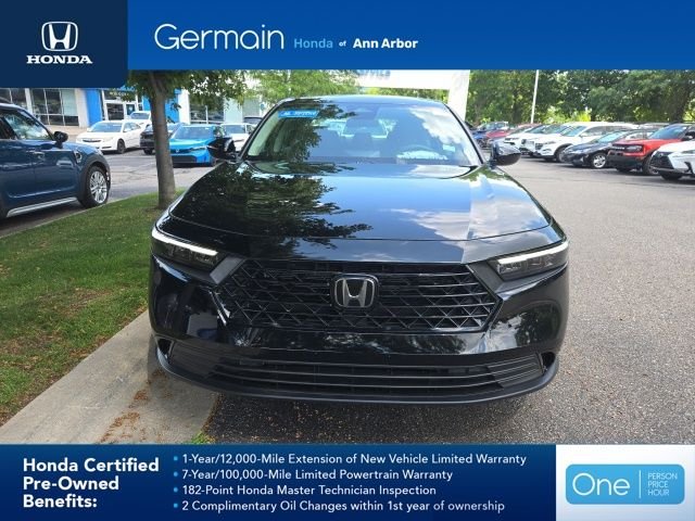 Used 2024 Crystal Black Pearl Honda 1.5T EX image 12