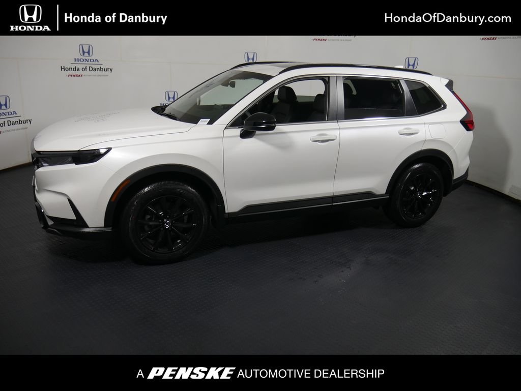 New 2026 Platinum White Pearl Honda AWD Sport-L Hybrid image 1