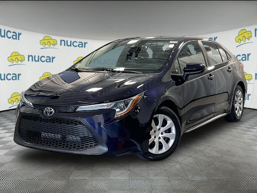 Used 2022 Blue Toyota LE image 3