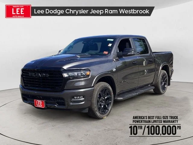 New 2026 Crystal Metallic Ram LARAMIE CREW CAB 4X4 5