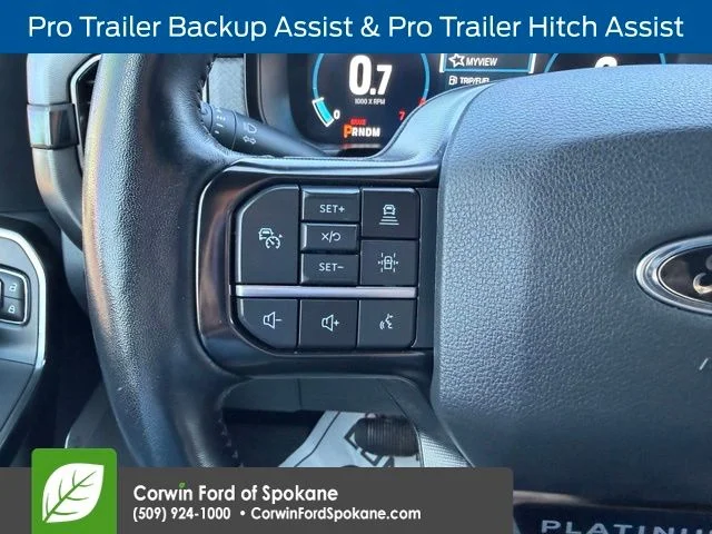 Used 2023 Agate Black Metallic Ford Platinum image 26