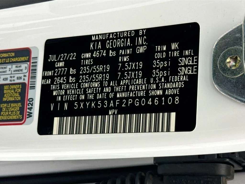 Used 2023 White Kia SX-Prestige image 34