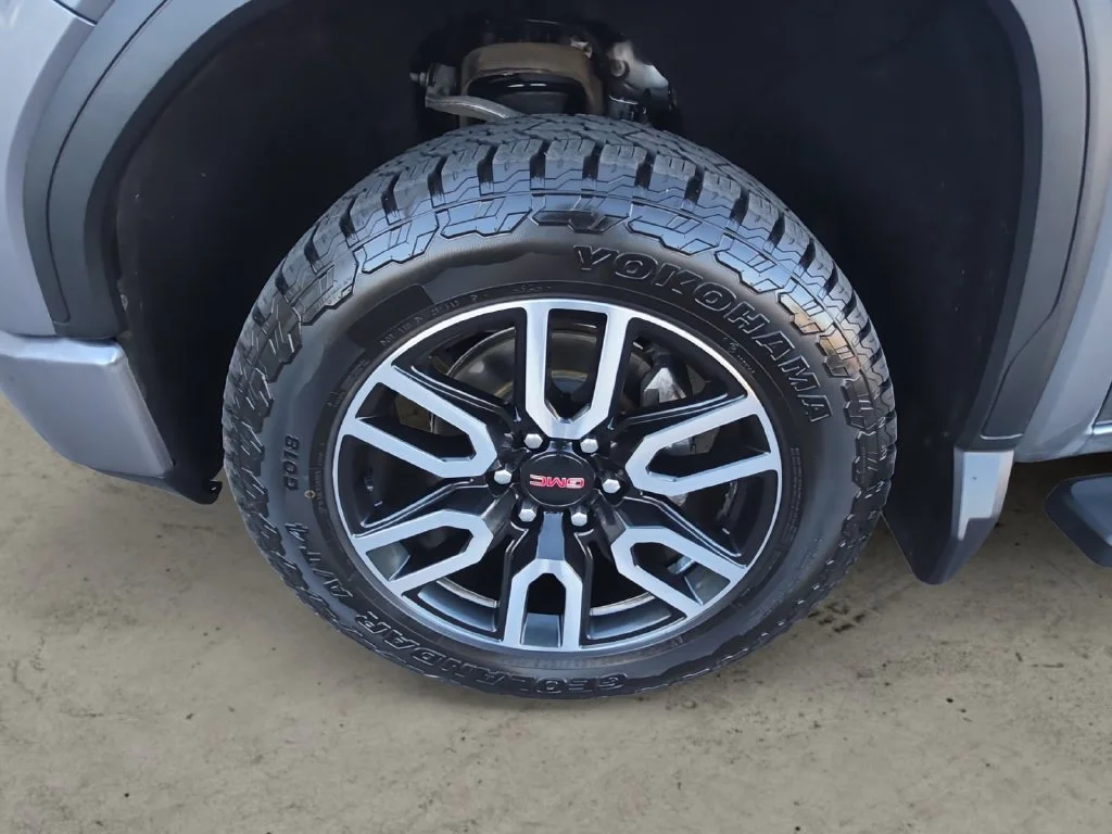 Used 2021 Satin Steel Metallic GMC AT4 image 13