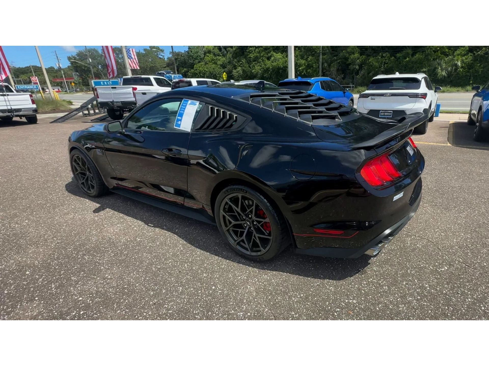 Used 2022 Black Ford Mach 1 image 4