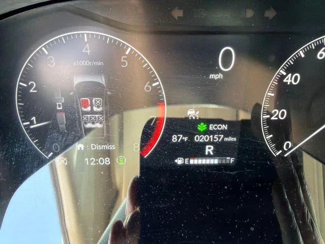 Used 2025 Blue Honda EX image 12