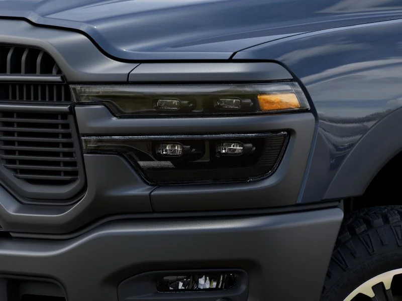 New 2026 Forged Blue Metallic Exterior Paint RAM Rebel image 7