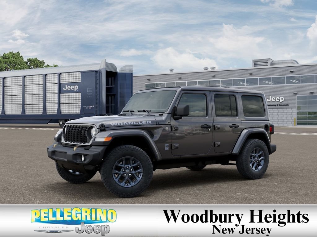 New 2026 Granite Crystal Metallic Clear-Coat Exterior Paint Jeep 85th Anniversary Edition image 2