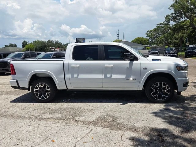 New 2026 Bright White Clear-Coat Exterior Paint RAM Laramie image 10