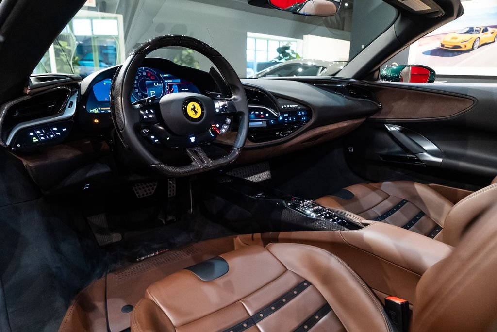 Certified Used 2022 Verde Scuro Ferrari Base image 29