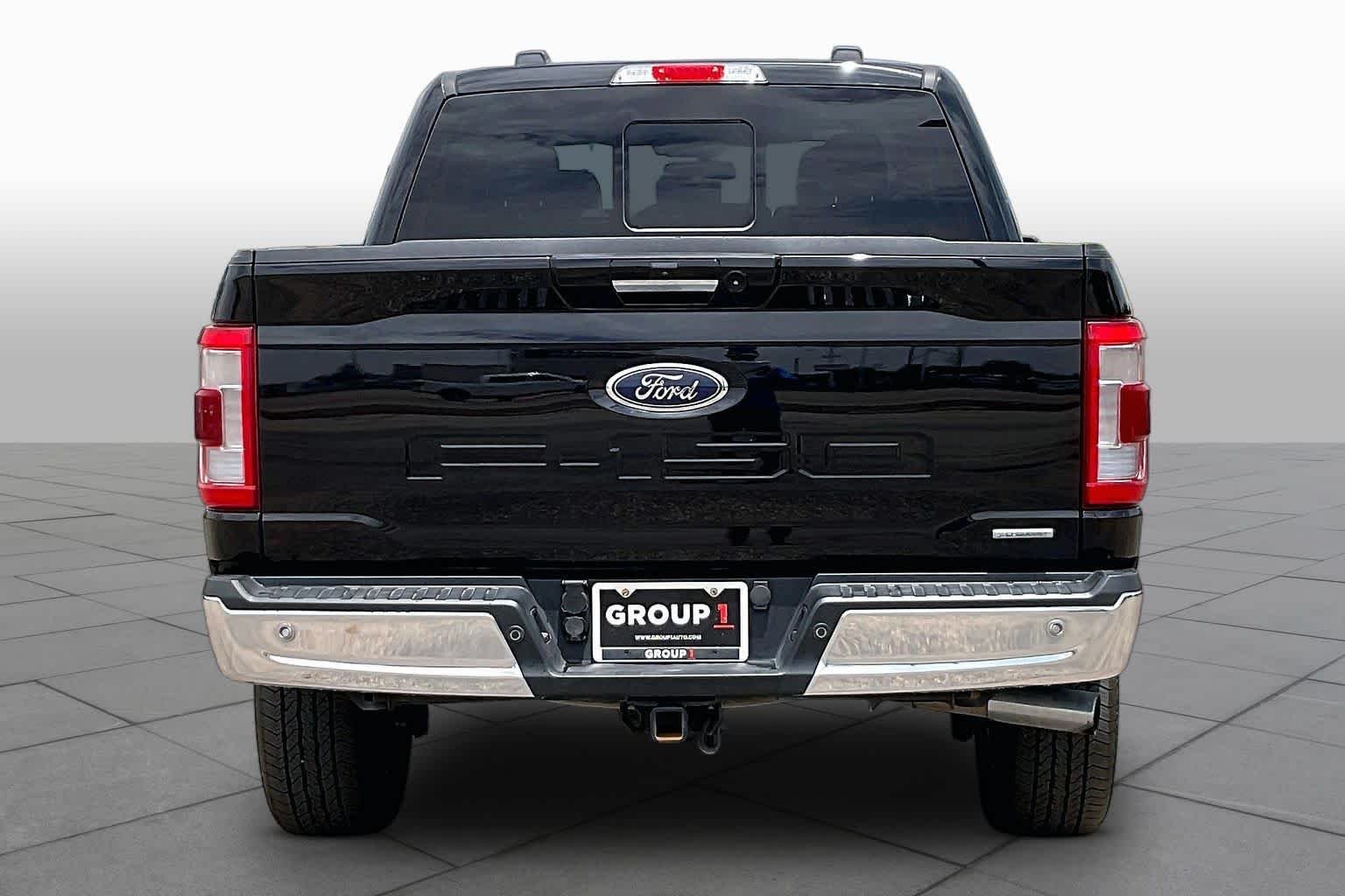Used 2021 Agate Black Metallic Ford LARIAT image 5