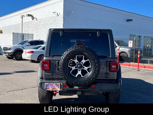 Used 2021 Gray Jeep Unlimited Rubicon image 4