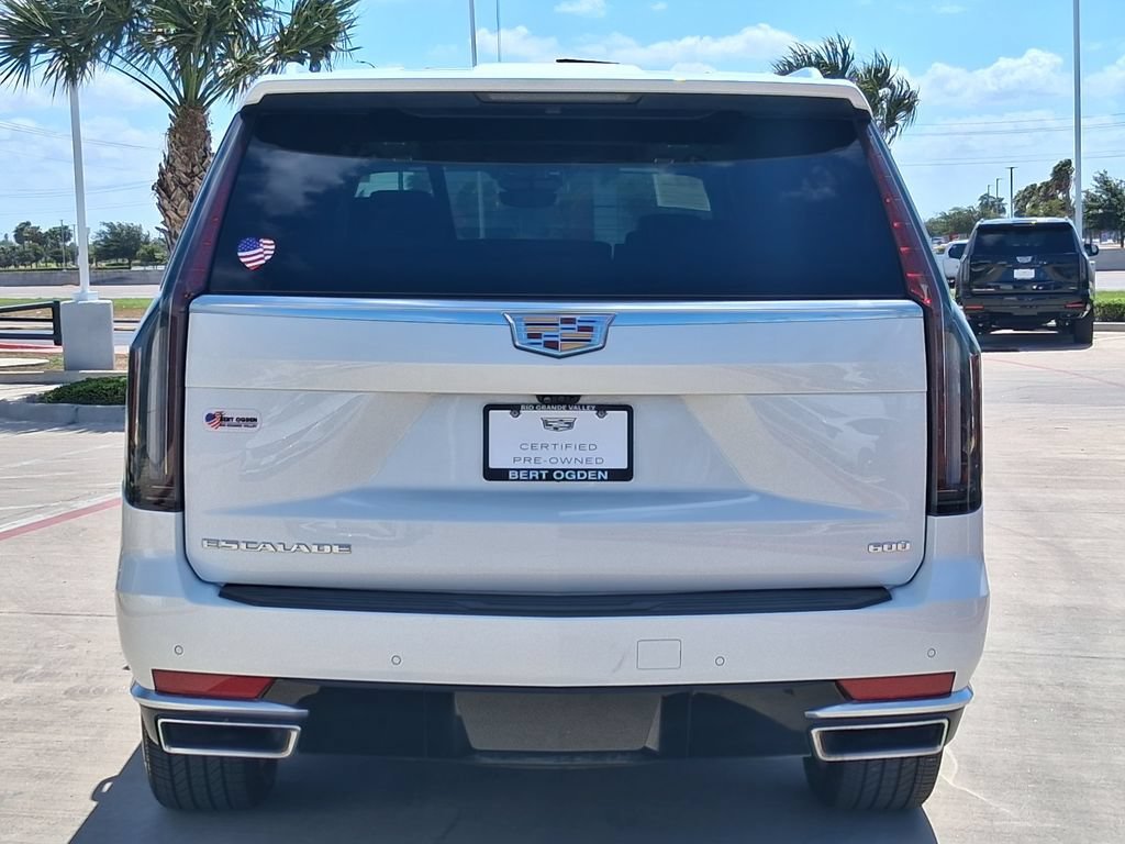 Used 2024 Crystal White Tricoat Cadillac Premium Luxury Platinum image 5