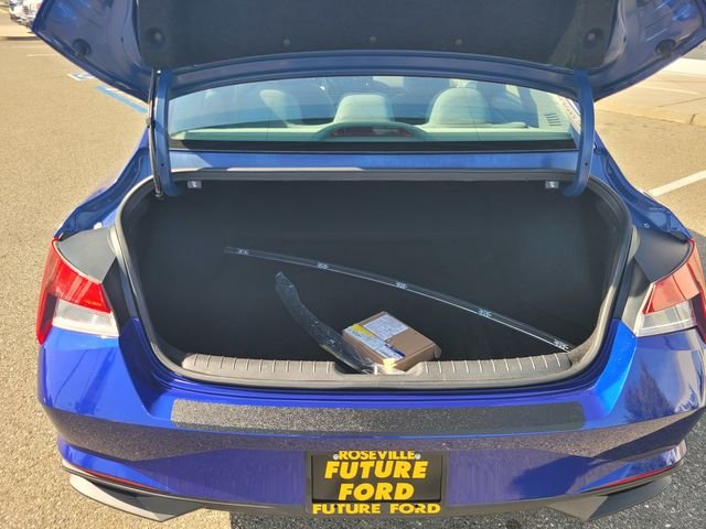 Certified Used 2021 Blue Hyundai SEL image 11