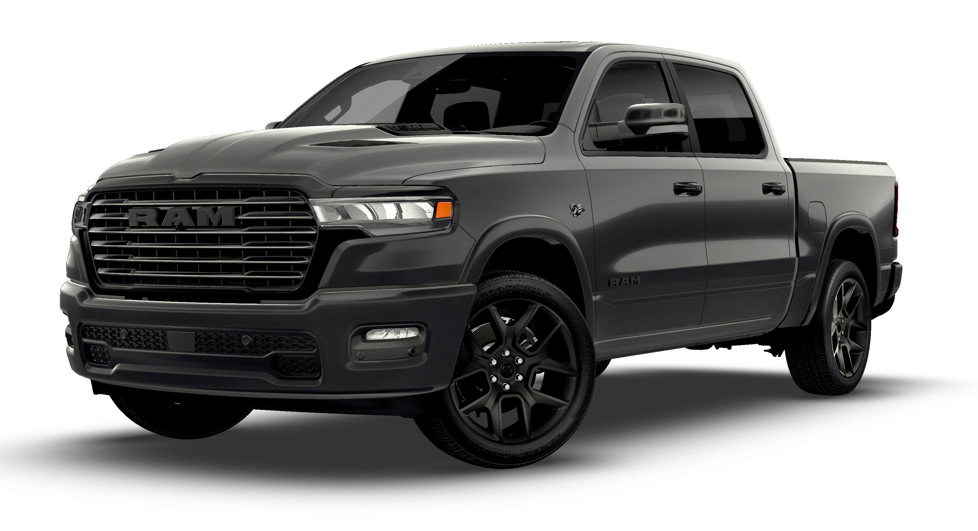 New 2026 Granite Crystal Metallic Clear-Coat Exterior Paint RAM Laramie image 27