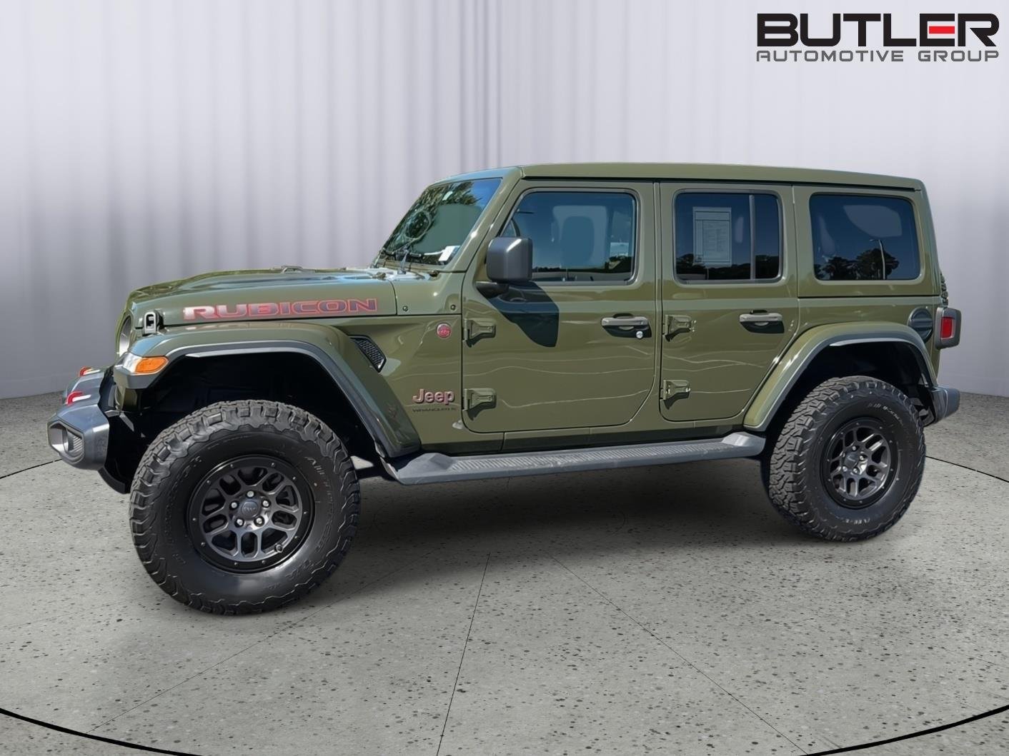 Used 2023 Sarge Green Clearcoat Jeep Rubicon image 3