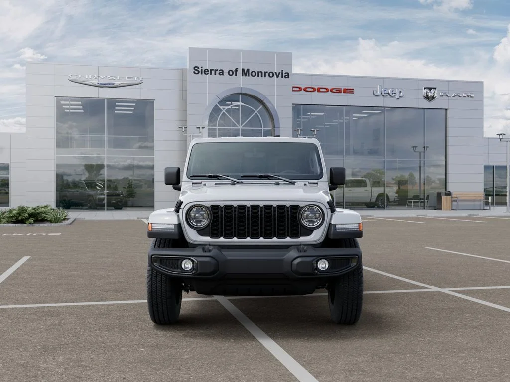 New 2026 Bright White Clear-Coat Exterior Paint Jeep Sport S image 6