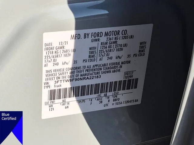 Used 2022 Green Ford Lariat image 38