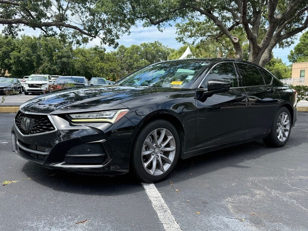 Used 2021 Black Acura Base image 35