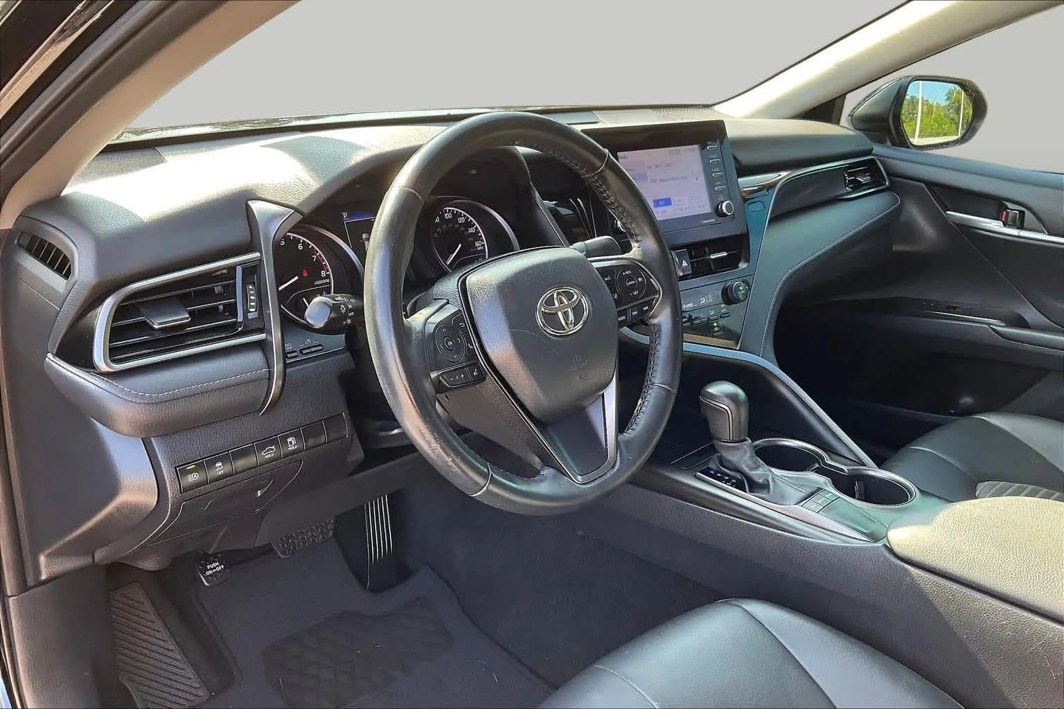 Certified Used 2024 Midnight Black Metallic Toyota SE image 17