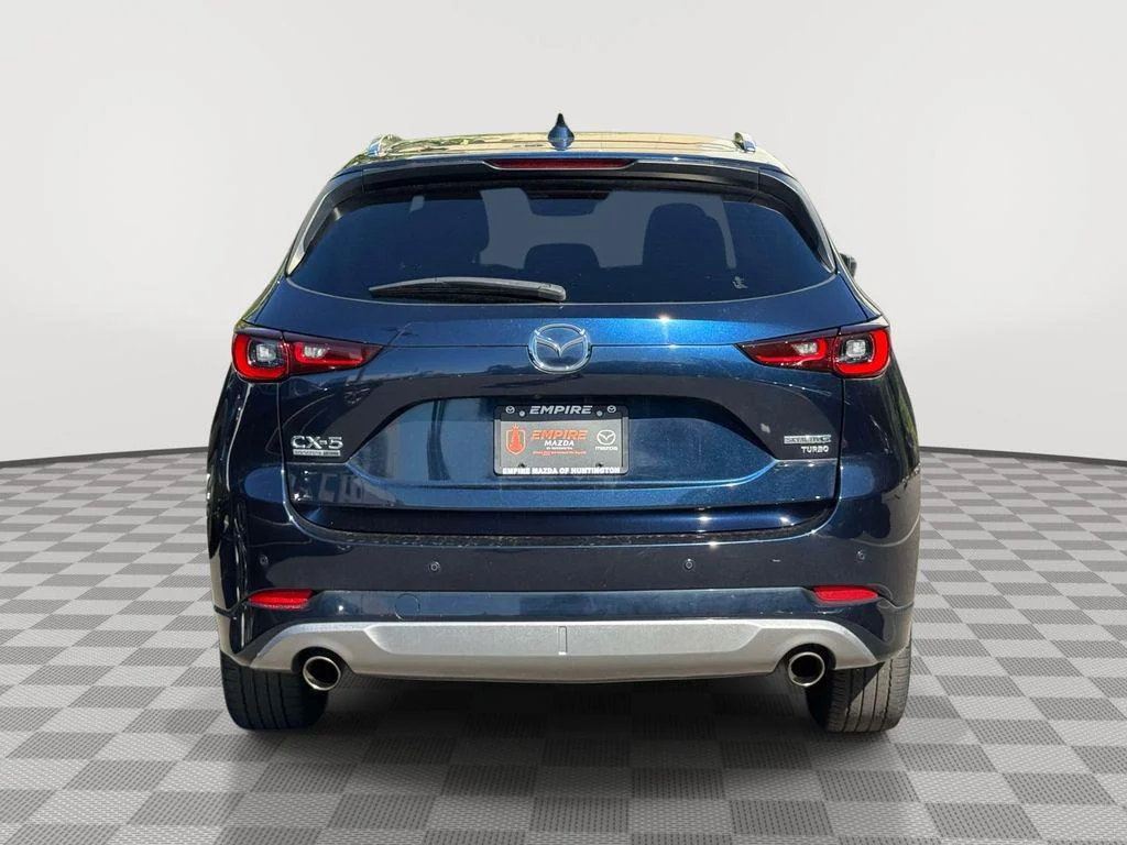 Certified Used 2024 Deep Crystal Blue Mica Mazda 2.5 Turbo Signature image 6