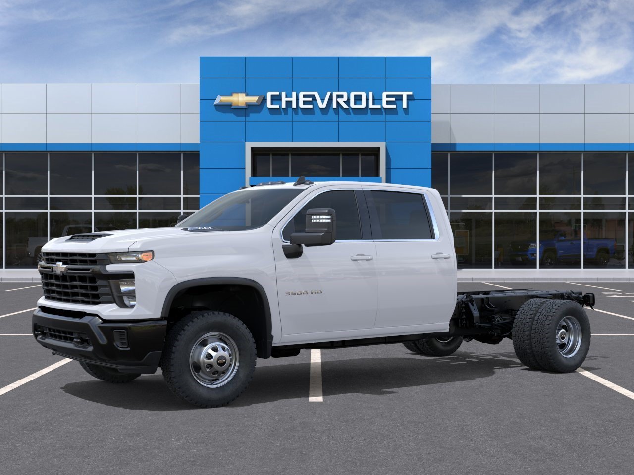 New 2026 Summit White Chevrolet Work Truck image 2