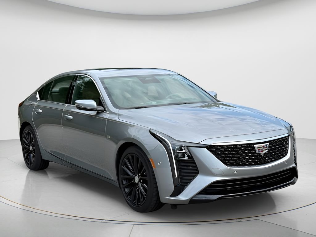 Used 2025 Silver Cadillac Premium Luxury image 3