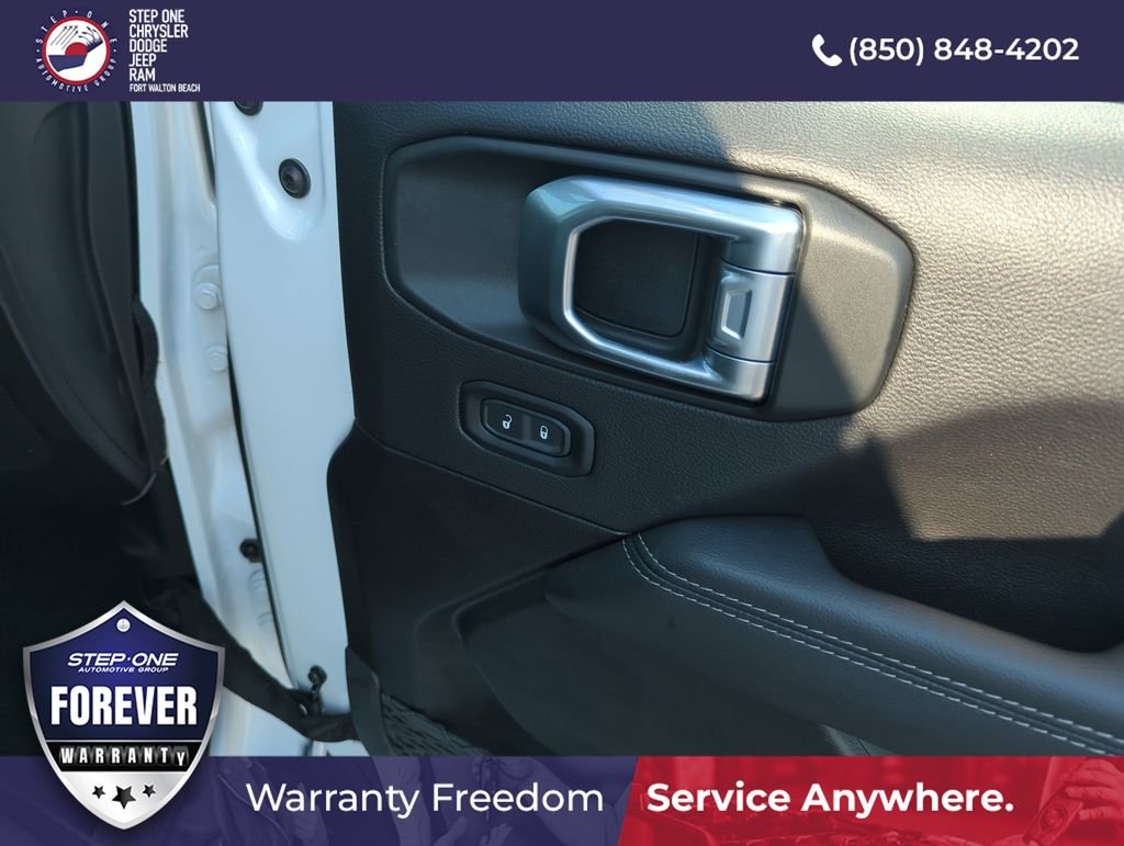 Used 2022 White Jeep Unlimited Sahara 4xe image 32