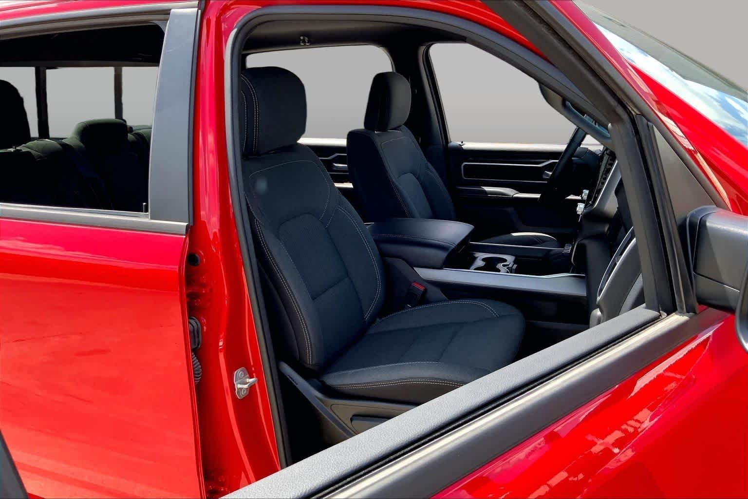 Used 2023 Flame Red Clearcoat Ram Big Horn image 9