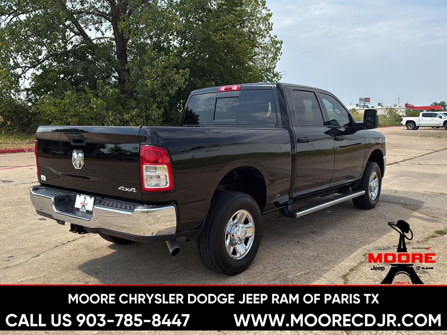 Used 2023 Diamond Black Crystal Pearlcoat Ram Tradesman image 7