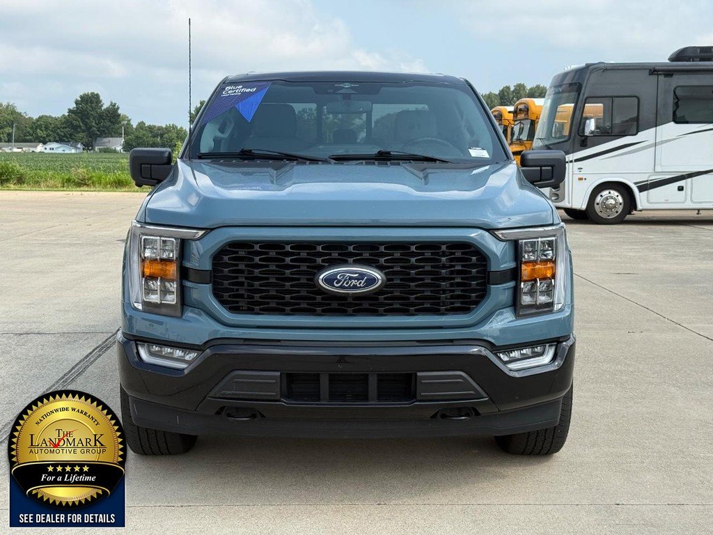 Used 2023 Area 51 Blue Ford XLT 4WD SuperCrew 6.5