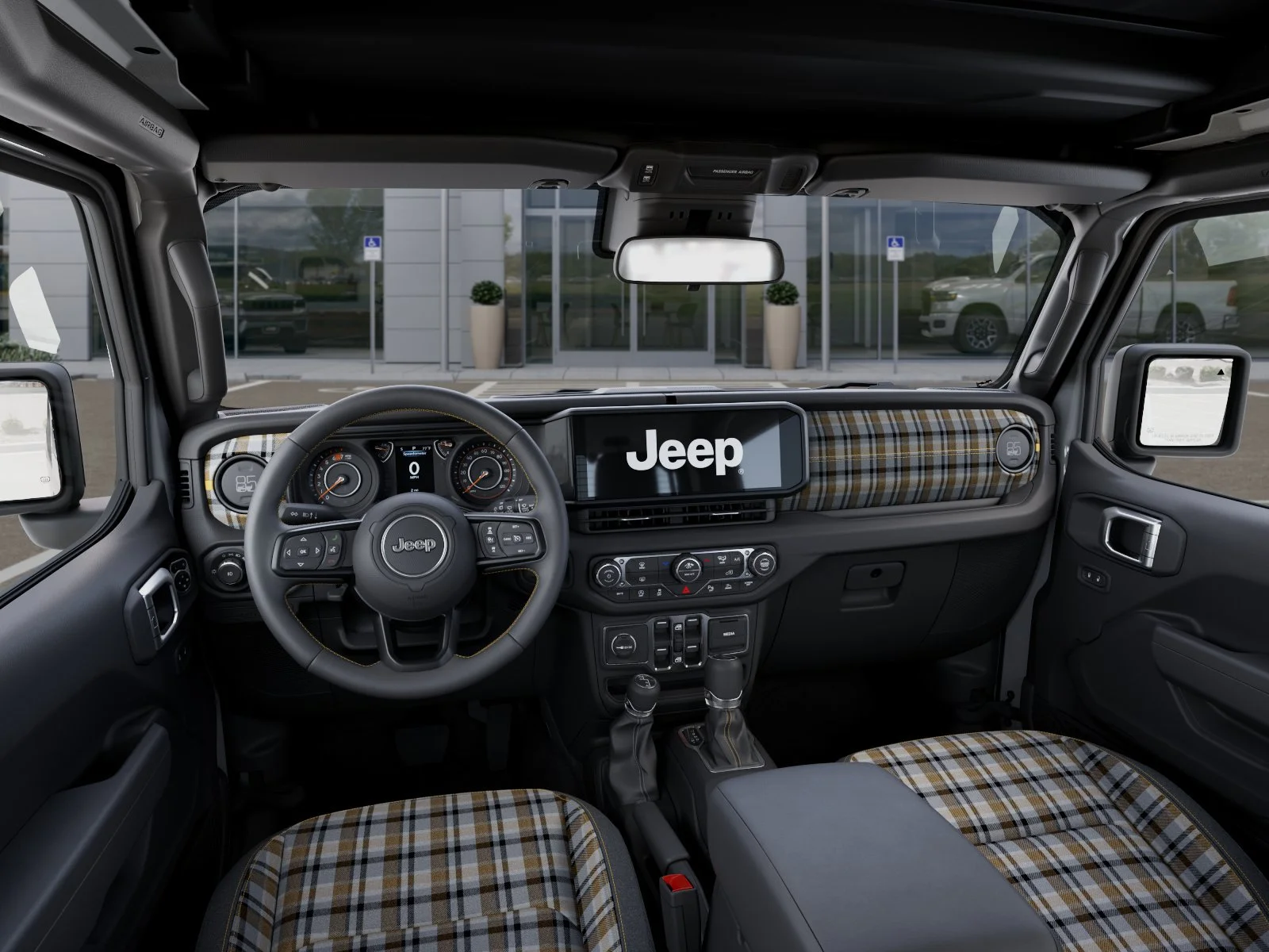 New 2026 Bright White Clear-Coat Exterior Paint Jeep 85th Anniversary Edition image 16