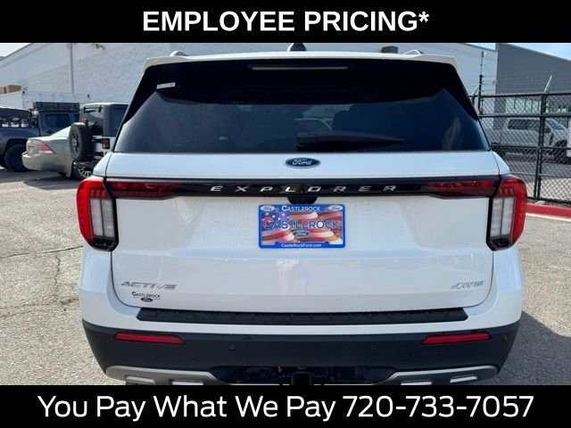 New 2026 Star White Metallic Tri-Coat Ford Active image 4