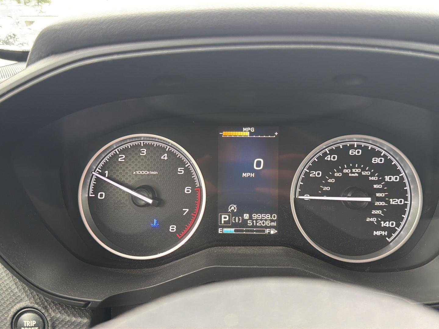 Used 2020 Crystal White Pearl Subaru Premium image 9