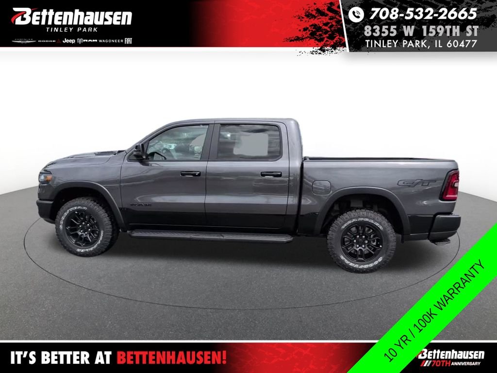 New 2026 Granite Crystal Metallic Clear-Coat Exterior Paint RAM Rebel image 12