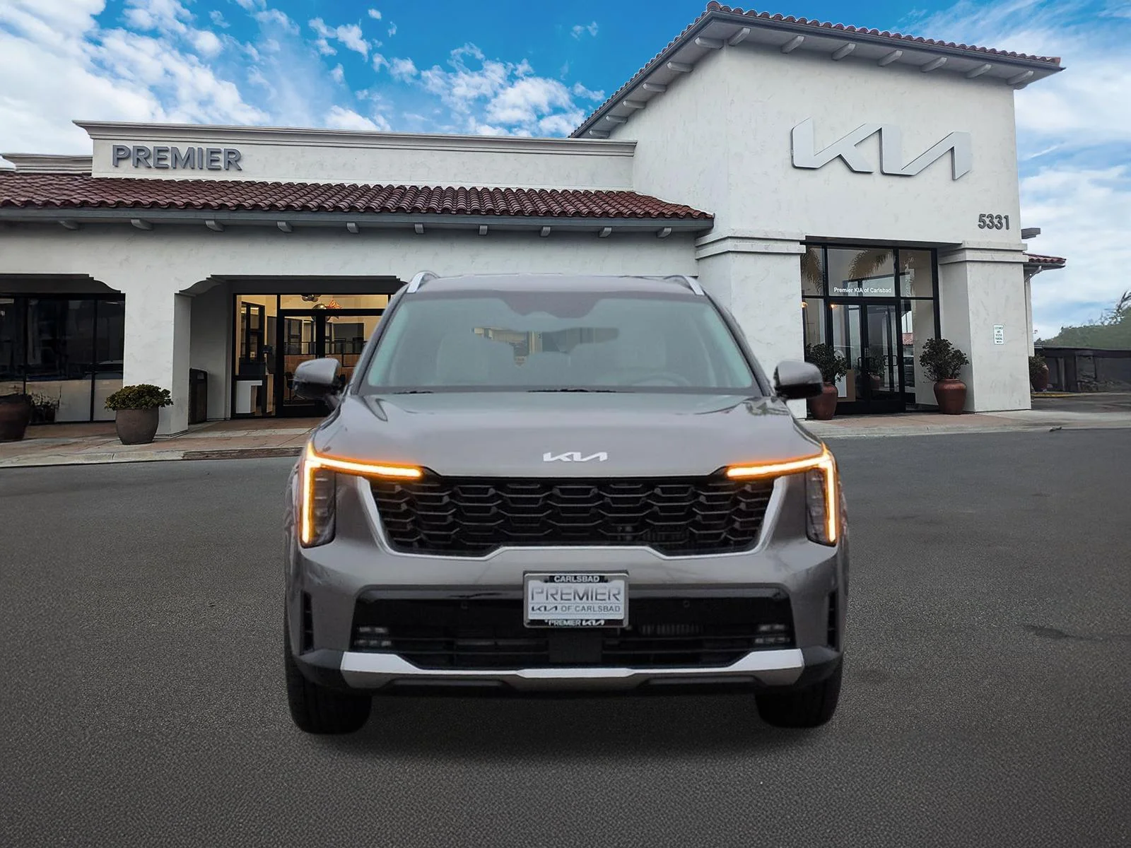 New 2026 Volcanic Sand Kia EX AWD image 3